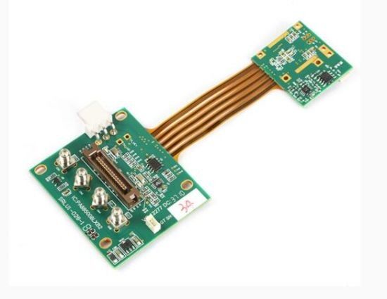 1/2 oz Polyimide Flexible Pcb Fabrication Board Matériau PI Blanc jaune résistant de soudage
