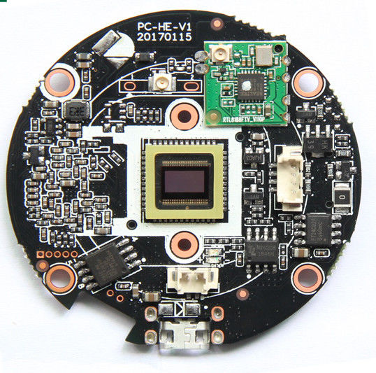 Pwa assemblage de câblage imprimé PCB médical conception double face multicouche 75 mm x 28 mm x 5 mm