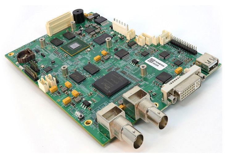 FR4 Assemblage de circuits imprimés automobiles avec QFP d'inspection par rayons X et coussinets de fond de la plus haute