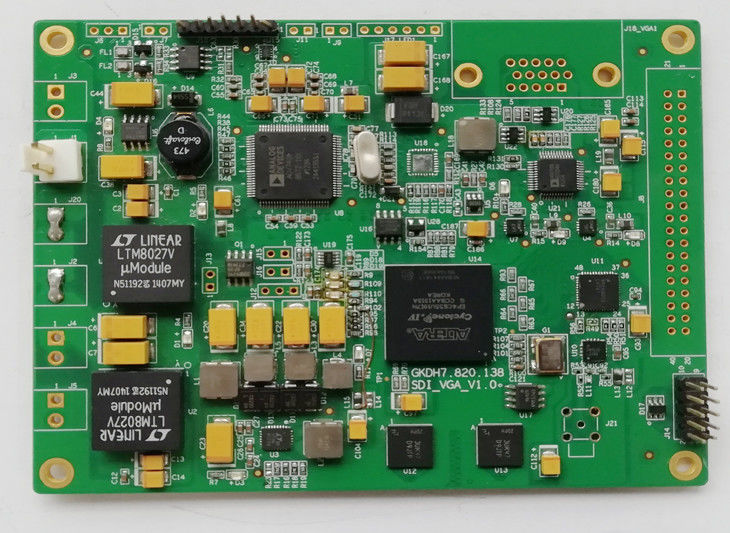 Processus d'assemblage de PCB à double face HASL ENIG OSP Nouveau circuit électrique à énergie avec standoffs