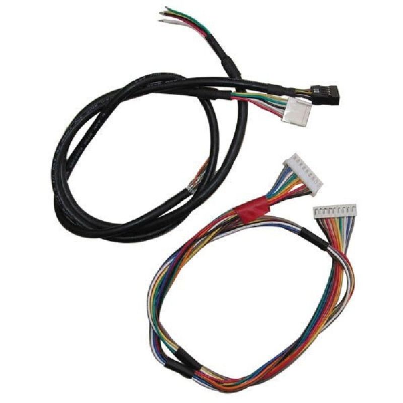 Assemblage de harnais de câbles Molex Veste en PVC Rétardant de flamme 1,2 mm Connecteur de hauteur 24AWG