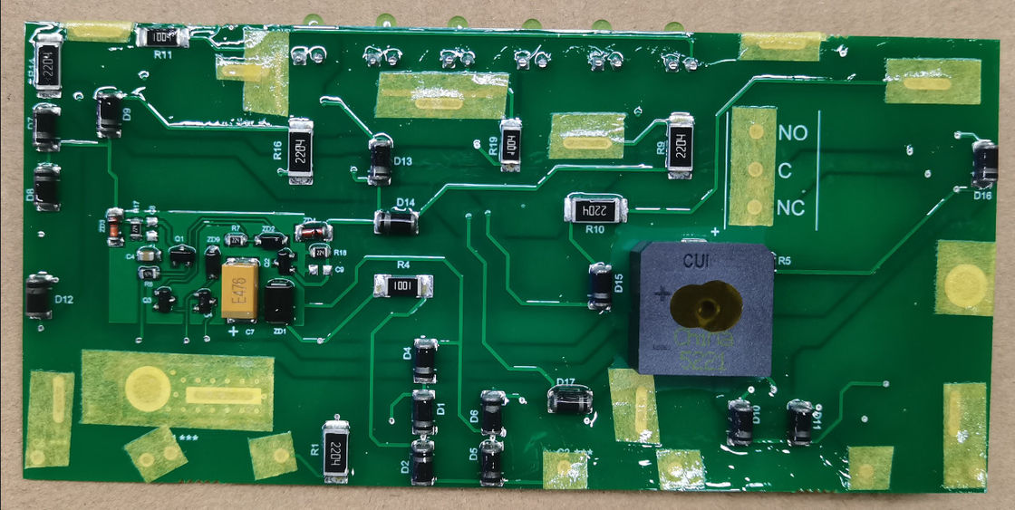 Assemblage rapide de PCB diamètre du trou de 0,10 mm personnalisé à 4 couches 0,8-3,2 mm