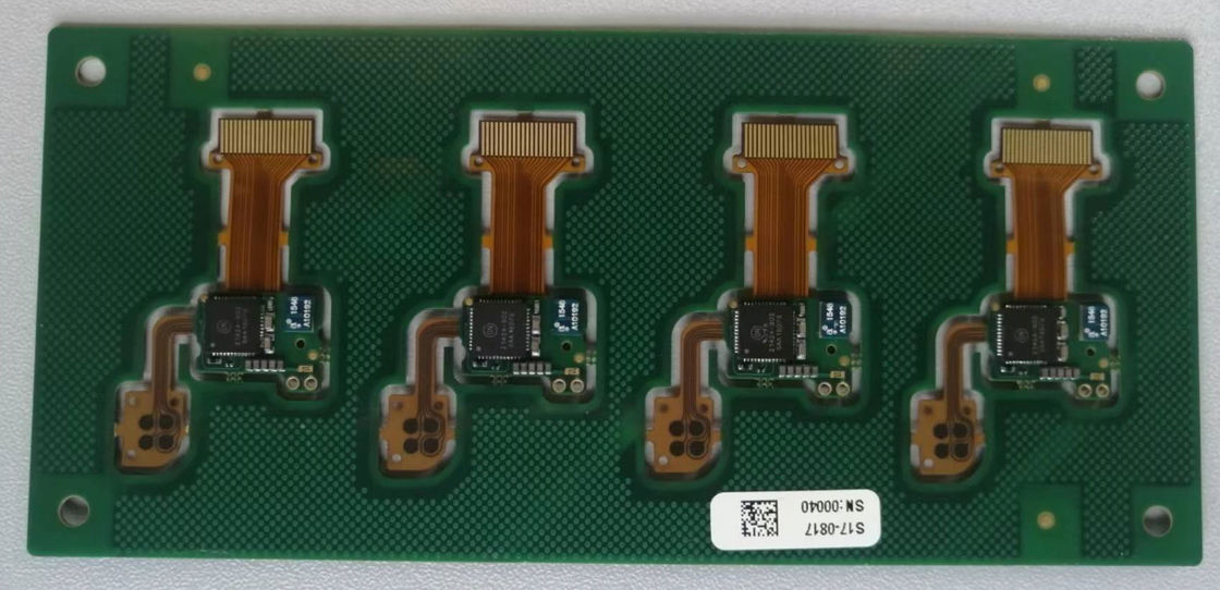 Assemblage rapide de PCB diamètre du trou de 0,10 mm personnalisé à 4 couches 0,8-3,2 mm