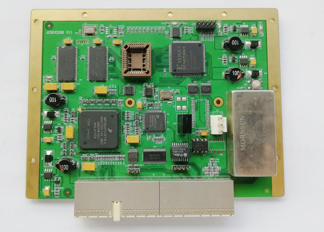 Assemblage rapide de PCB diamètre du trou de 0,10 mm personnalisé à 4 couches 0,8-3,2 mm