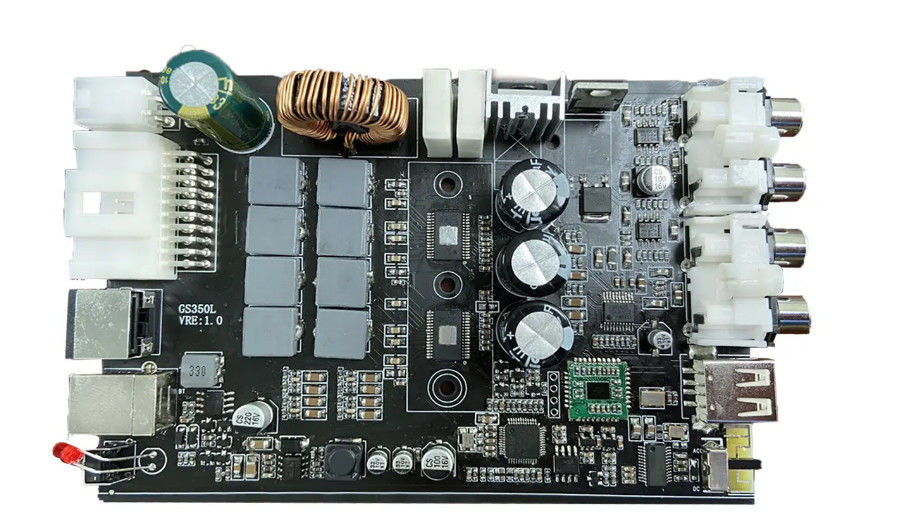 Le circuit imprimé électronique Pcba Green Silk assemblage de circuits imprimés clé en main ENIG 2U Immersion Gold IPC classe II/ III