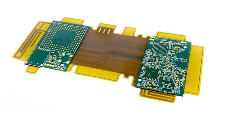 Société d'assemblage de circuits imprimés électroniques Argent 1-30L Contrôle d'impédance 100 Ohm Processus PCBA rigide flexible