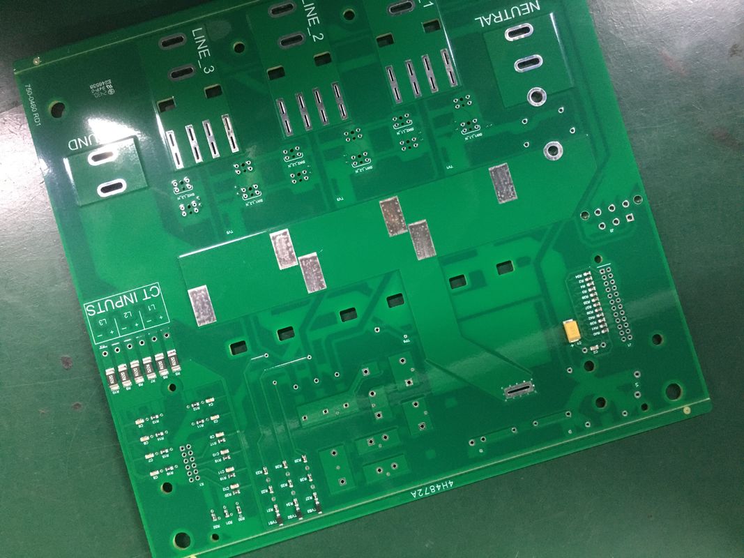 Fabrication de PCB certifiés ROHS avec du cuivre lourd jusqu'à 20 oz et 0,4 mm-3 mm d'épaisseur
