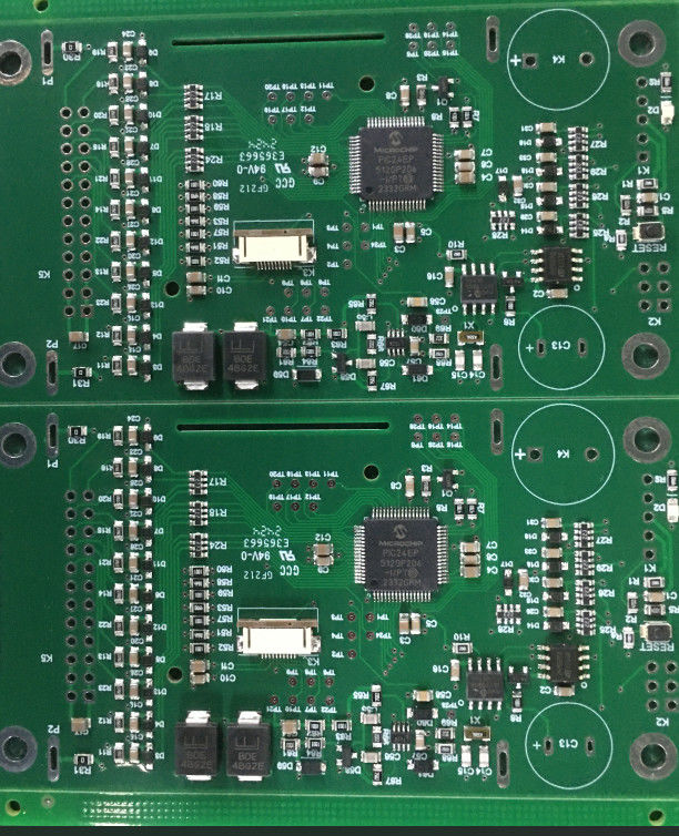 1L-32L Assemblage de circuits imprimés de contrôle d'automatisation industrielle Assemblage de carte d'interface avec cuivre 0.3OZ-10OZ