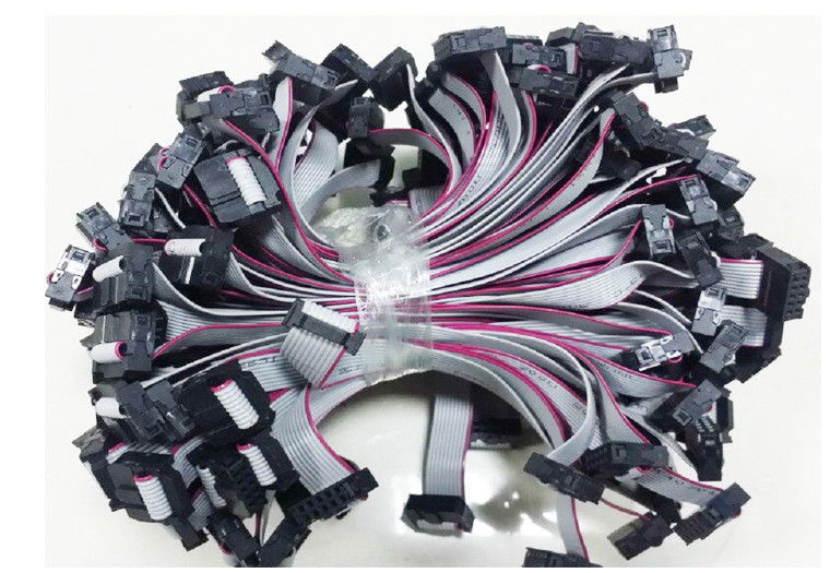 Assemblage de harnais de câbles avec AWG26 Testez la tension 1000 V Résistance de la boucle 280 mOhm/m