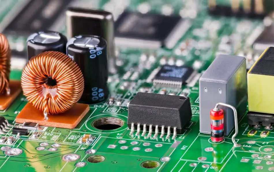 Assemblage électronique d'énergie avancée PCB PCBA avec 2-4-6 couches et masque de soudure noir