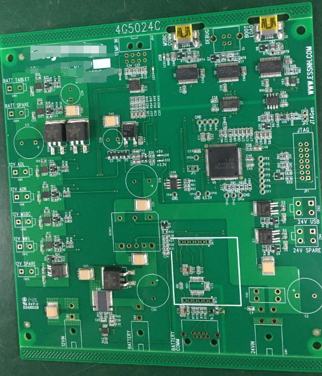 FR4 Assemblage de PCB automobile et masque de soudure verte pour optimiser les performances de votre véhicule