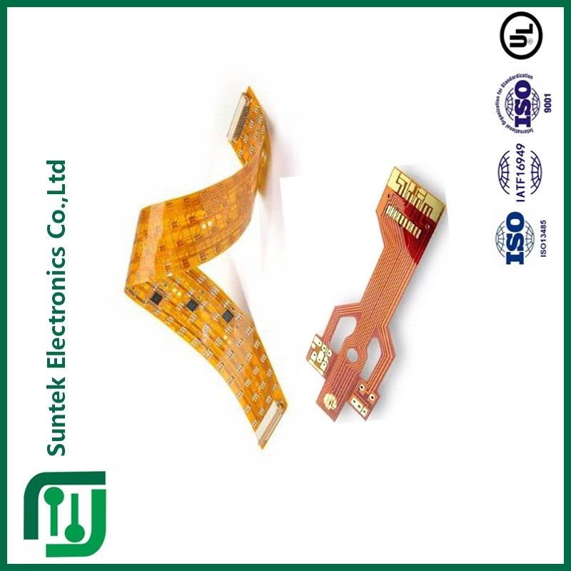 PCBA flexible avec finition de surface HASL et tension d'essai de 10 à 300 V