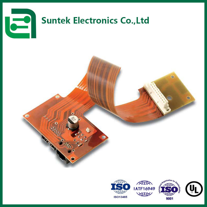 PCBA flexible avec finition de surface HASL et tension d'essai de 10 à 300 V