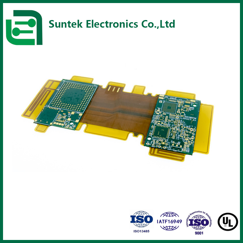 1-6 Assemblage de PCB de couche PCBA avec masque de soudure verte et épaisseur maximale de la carte 8,0 mm