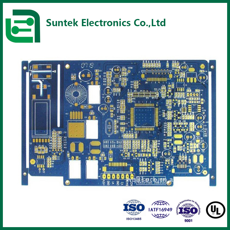 Assemblage de circuits imprimés multicouches en aluminium ENIG OEM / ODM conformes à la norme RoHS, test E 100%, test AOI