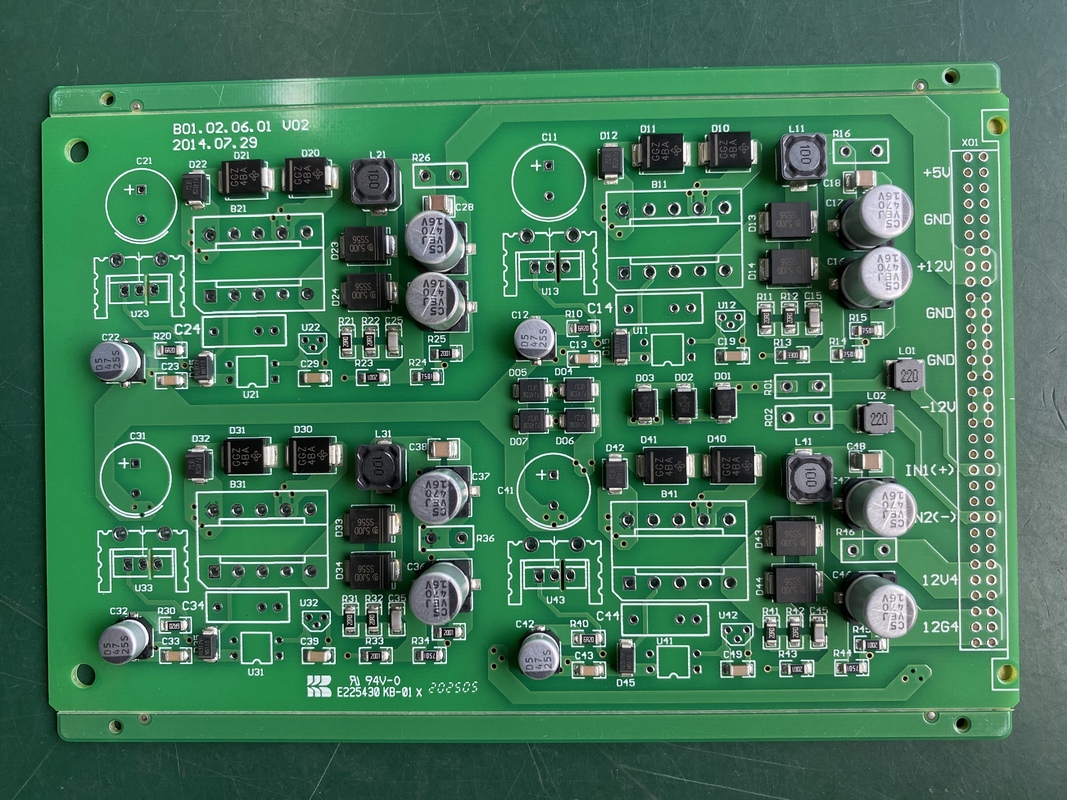 LGA EMS PCBA incluant le remplissage de trous au laser assurant des processus d'assemblage de cartes de circuits 1200 400 mm durables