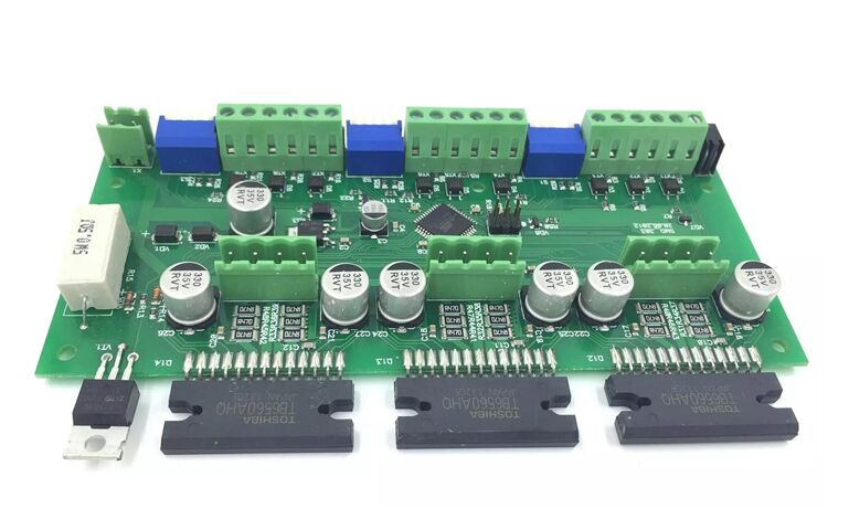 Assemblage de circuits imprimés clé en main avec finition or/argent par immersion, conforme à la norme RoHS et taille maximale de 600 mm*1200 mm