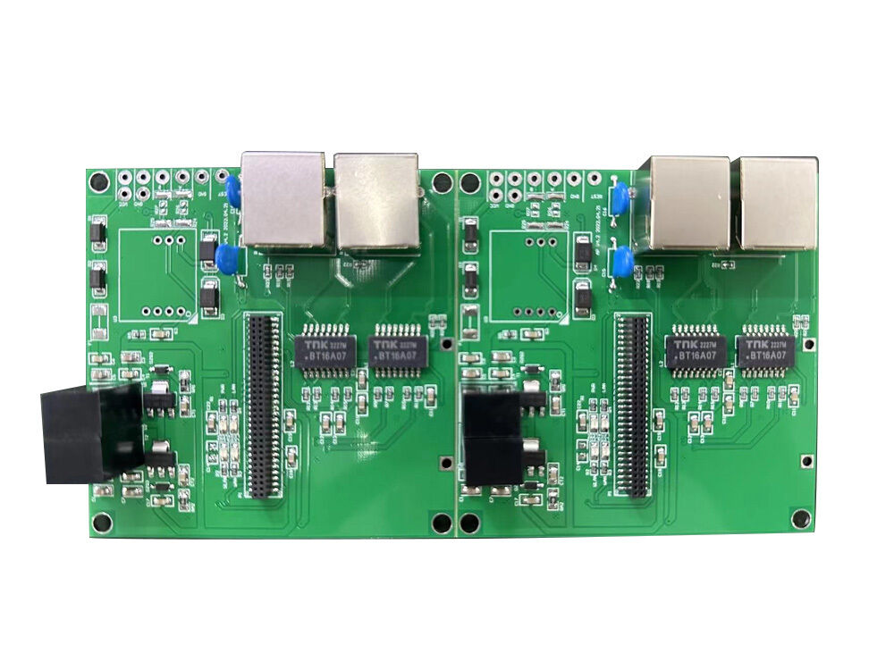 Montage fait sur commande de composant électronique de conception de l'essai PCBA de l'Assemblée verte de carte PCB de SMT de Soldermask 100 pour cent