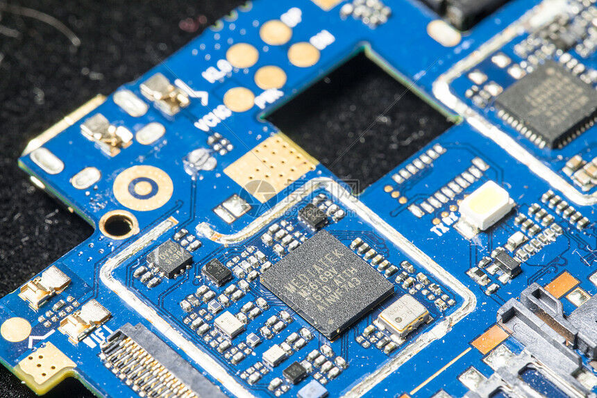 Assemblage de circuits électroniques médicaux rigide-flexible 75 mm x 28 mm x 5 mm