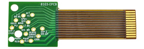 Impédance contrôlée Flex PCB carte nue usine UL certifié industrie de la sécurité utilisée