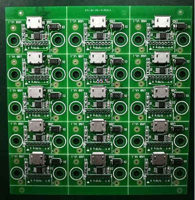 Assemblage de cartes de circuits imprimés 2 couches 1 mm d'épaisseur sans plomb