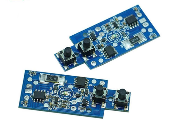 Assemblage de PCB automobile de nouvelle énergie FR-4 Matériaux en or Bleu Noir Vert Rouge Masque de soudure