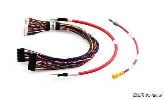 Assemblage de harnais de câble TE avec AWG26 AWG28 Testez la tension 1000 V Résistance de la boucle 280 mOhm