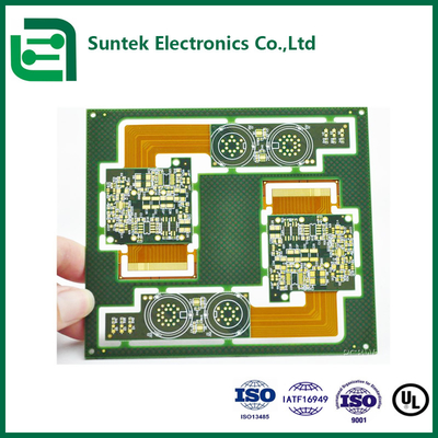 1-6 Assemblage de PCB de couche PCBA avec masque de soudure verte et épaisseur maximale de la carte 8,0 mm