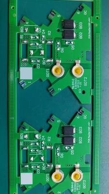 Montage fait sur commande de composant électronique de conception de l'essai PCBA de l'Assemblée verte de carte PCB de SMT de Soldermask 100 pour cent